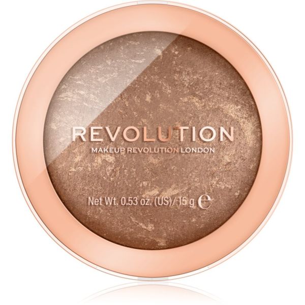 Makeup Revolution Makeup Revolution Reloaded бронзант цвят Long Weekend 15 гр.