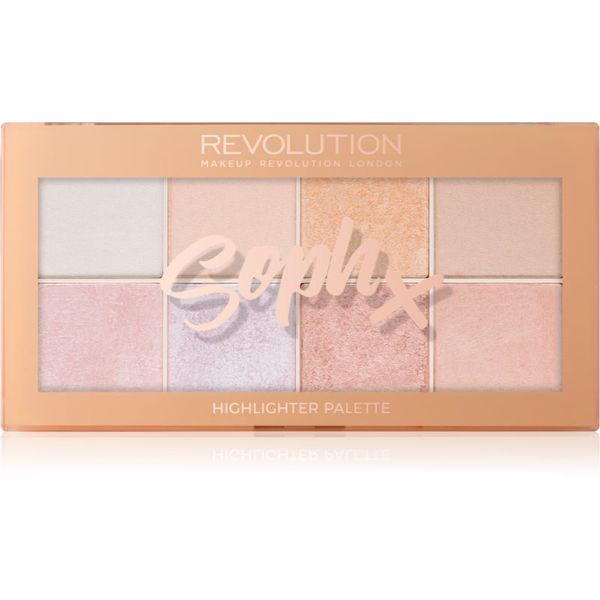 Makeup Revolution Makeup Revolution Soph X палитра с озарители 16 гр.
