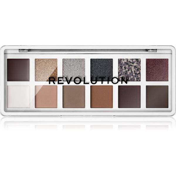 Makeup Revolution Makeup Revolution The Smokey Icon Grunge палитра от сенки за очи цвят Grunge 12x0.7 гр.