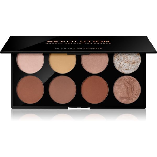 Makeup Revolution Makeup Revolution Ultra Contour палитра контури за лице 13 гр.