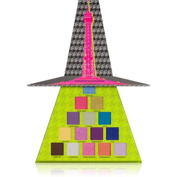 Makeup Revolution Makeup Revolution X Emily In Paris палитра сенки за очи цвят City Of Love 9,75 гр.