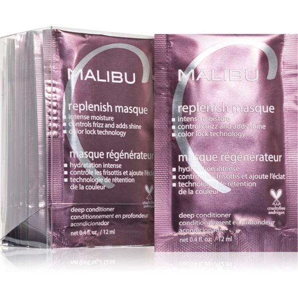 Malibu C Malibu C Replenish Masque възстановяваща маска За коса 12x12 мл.