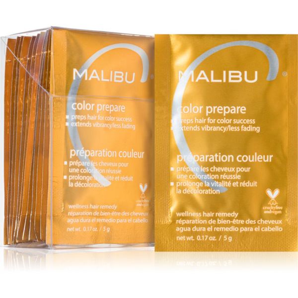 Malibu C Malibu C Wellness Hair Remedy Color Prepare козметика за коса преди боядисване 12x5 гр.