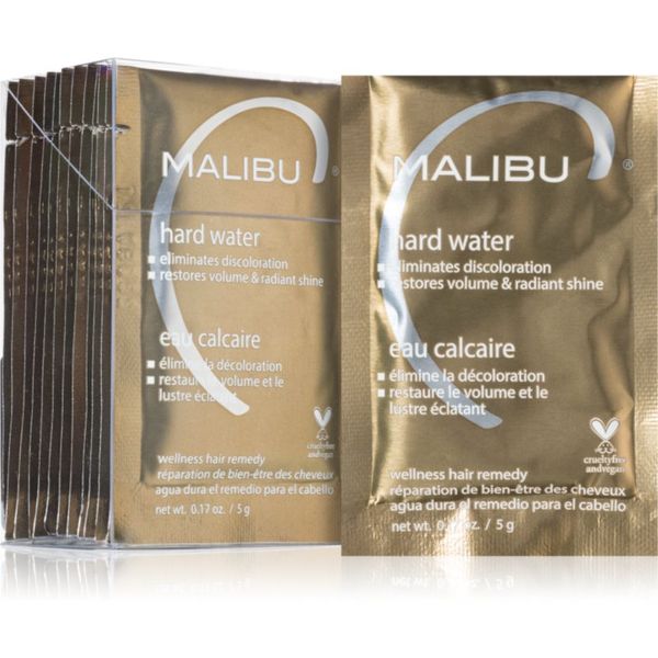 Malibu C Malibu C Wellness Hair Remedy Hard Water детоксикираща процедура За коса 12x5 гр.