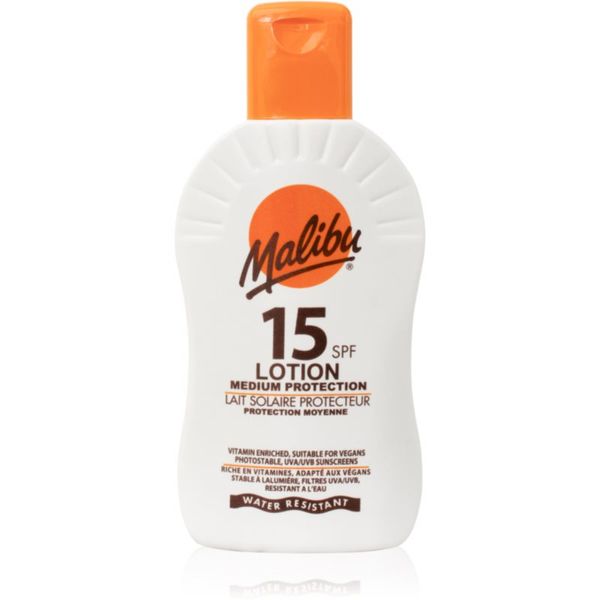 Malibu Malibu Lotion Medium Protection защитно мляко SPF 15 200 мл.