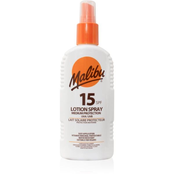 Malibu Malibu Lotion Spray Medium Protection защитен спрей SPF 15 200 мл.