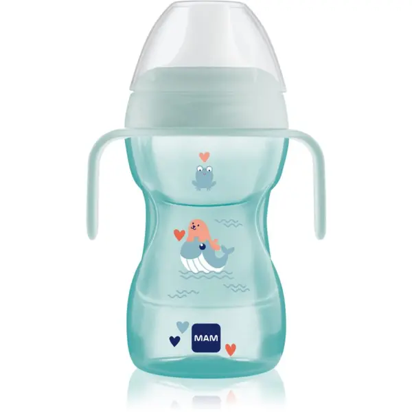 MAM MAM Fun to Drink Cup преходна чаша Green 270 мл.