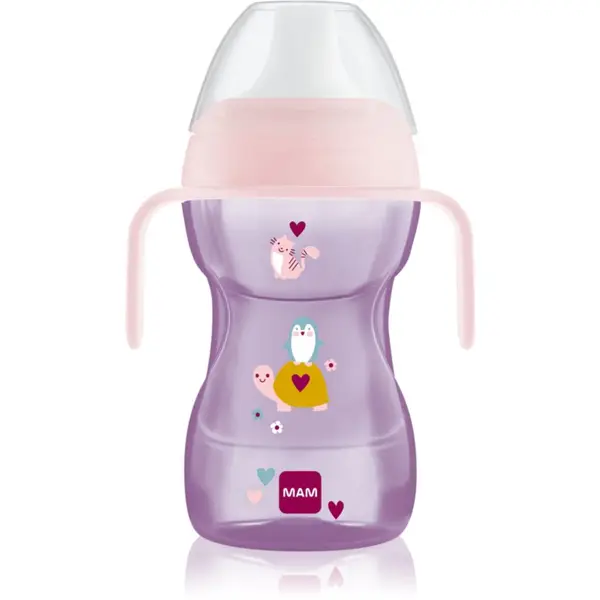 MAM MAM Fun to Drink Cup преходна чаша Pink 270 мл.