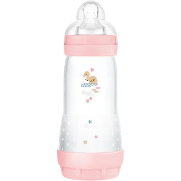 MAM MAM Perfect Star Anti-colic Bottle шише против колики 4m+ Pink 320 мл.