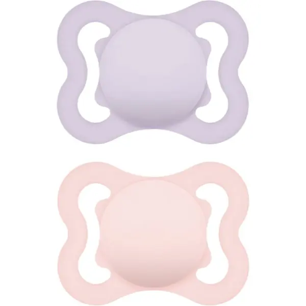 MAM MAM Supreme 0m+ биберон Purple/ Pink 2 бр.