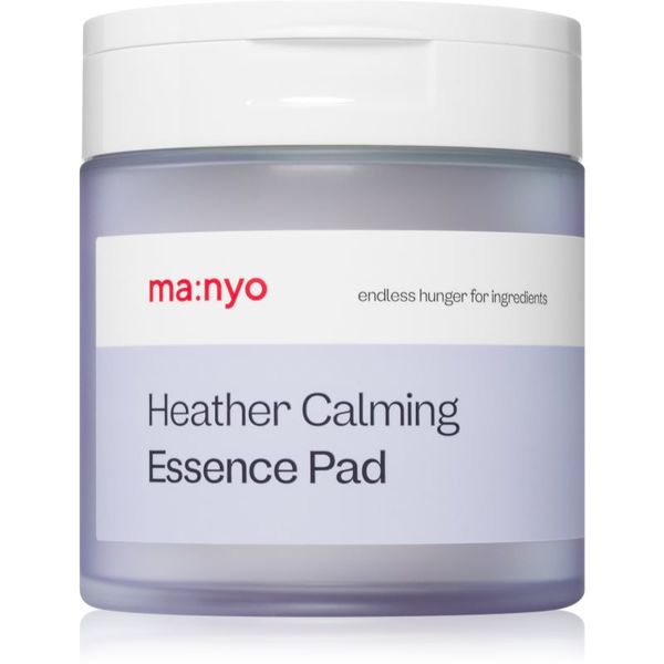 ma:nyo ma:nyo Heather Calming Essence Pad тонизиращи възглавнички за чувствителна и суха кожа 60 бр.