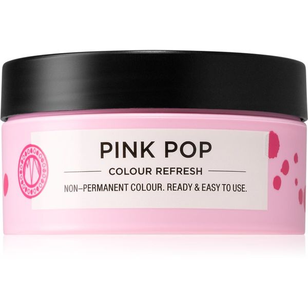 Maria Nila Maria Nila Colour Refresh Pink Pop нежна подхранваща маска без перманентни цветови пигменти издържа 4 – 10 измивания 0.06 100 мл.