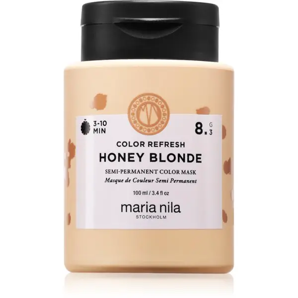 Maria Nila Maria Nila Colour Refresh Възстановяваща цветна маска цвят Honey Blonde 8.3 100 мл.