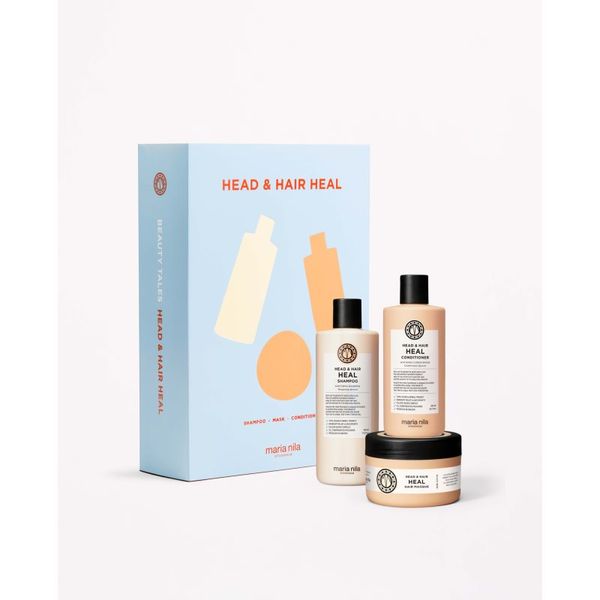 Maria Nila Maria Nila Head & Hair Heal Holiday Box подаръчен комплект за увредена и крехка коса