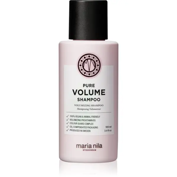 Maria Nila Maria Nila Pure Volume шампоан за обем на фина коса без сулфати 100 мл.