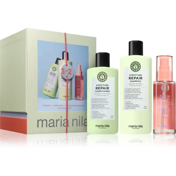 Maria Nila Maria Nila Structure Repair Holiday Box подаръчен комплект за суха и увредена коса