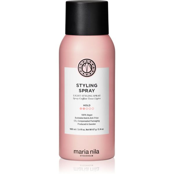 Maria Nila Maria Nila Style & Finish Styling Spray лак за коса с лека фиксация без сулфати Styling Spray 100 мл.