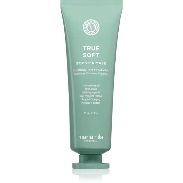Maria Nila Maria Nila True Soft Booster Mask дълбоко подхранваща маска с арганово масло 50 мл.