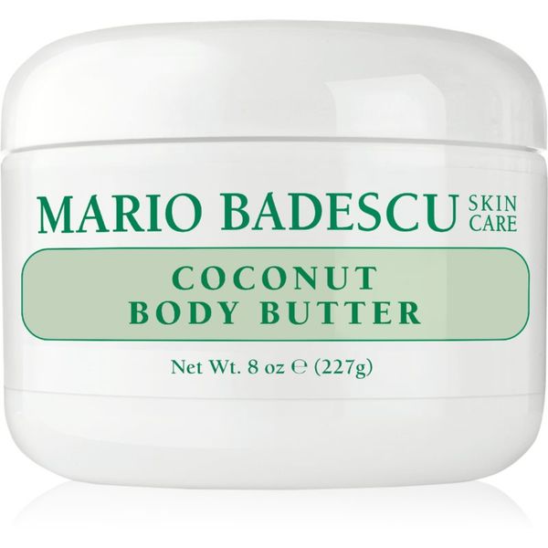 Mario Badescu Mario Badescu Coconut Body Butter дълбоко хидратиращо масло за тяло с кокос 227 гр.