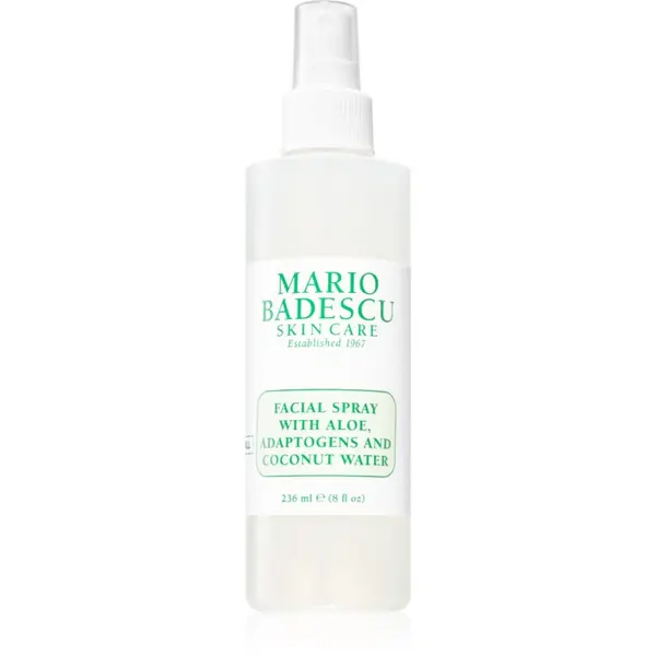 Mario Badescu Mario Badescu Facial Spray with Aloe, Adaptogens and Coconut Water освежаваща мъгла за нормална към суха кожа 236 мл.