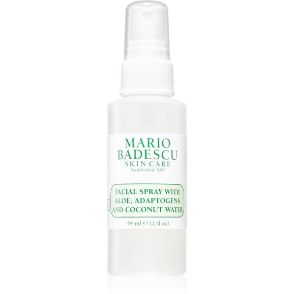 Mario Badescu Mario Badescu Facial Spray with Aloe, Adaptogens and Coconut Water освежаваща мъгла за нормална към суха кожа 59 мл.