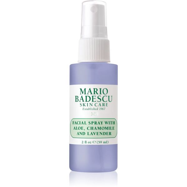 Mario Badescu Mario Badescu Facial Spray with Aloe, Chamomile and Lavender мъгла за лице с успокояващ ефект 59 мл.