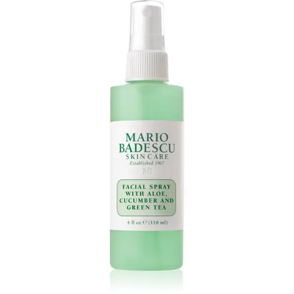 Mario Badescu Mario Badescu Facial Spray with Aloe, Cucumber and Green Tea охлаждаща и освежаващ мъгла  за уморена кожа 118 мл.