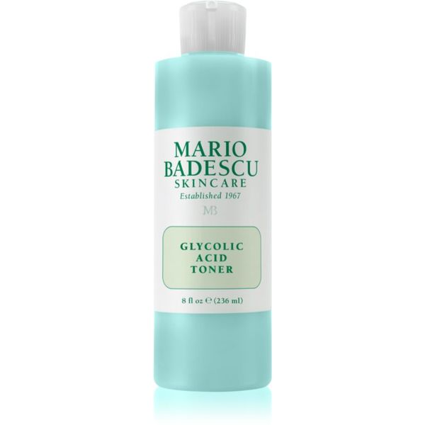 Mario Badescu Mario Badescu Glycolic Acid Toner тонер за лице, намаляващ признаците на стареене за суха и смесена кожа 236 мл.