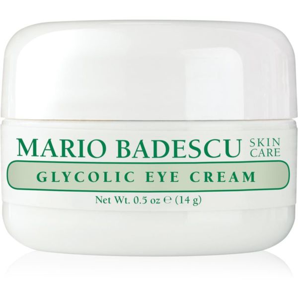 Mario Badescu Mario Badescu Glycolic Eye Cream хидратиращ крем против бръчки с гликолова киселина за околоочната област 14 гр.