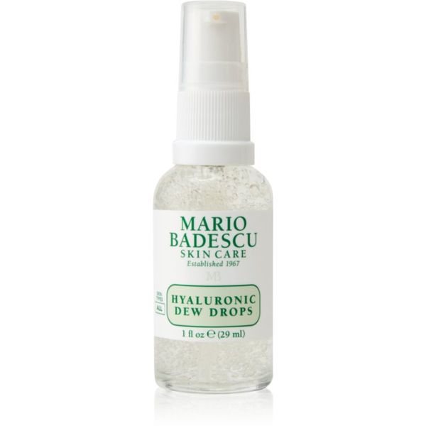 Mario Badescu Mario Badescu Hyaluronic Dew Drops озаряващ серум за лице с гел текстура 29 мл.