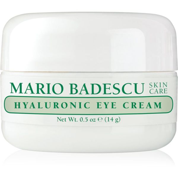 Mario Badescu Mario Badescu Hyaluronic Eye Cream хидратиращ и изглаждащ очен крем с хиалуронова киселина 14 гр.