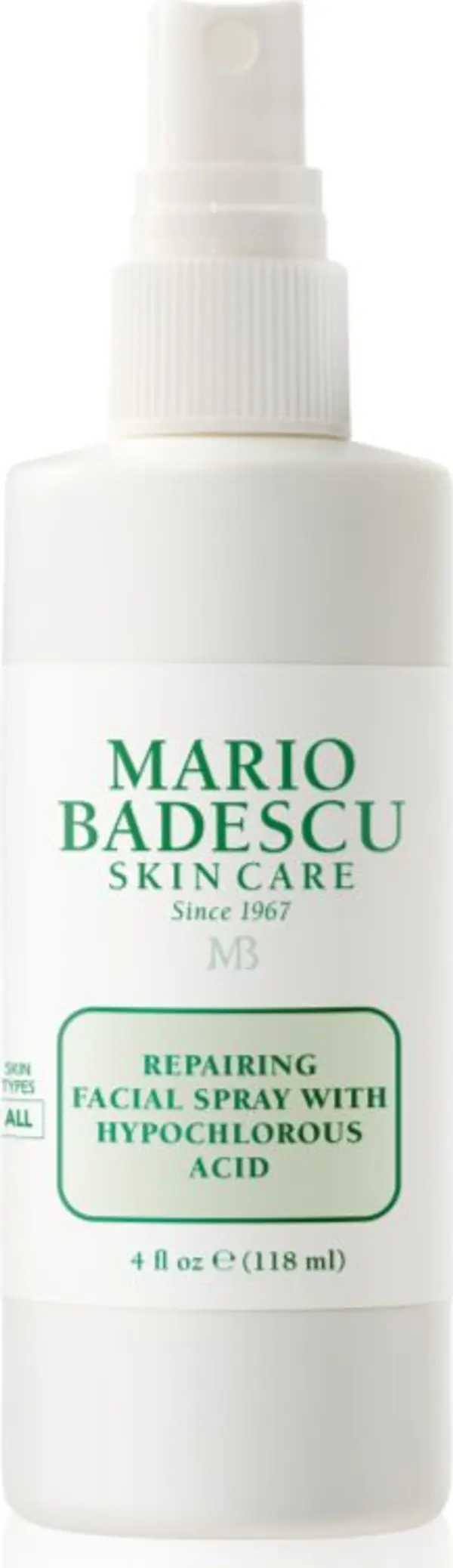 Mario Badescu Mario Badescu Repairing Facial Spray With Hypochlorous Acid обновяващ спрей за лице за успокояване на кожата 118 мл.