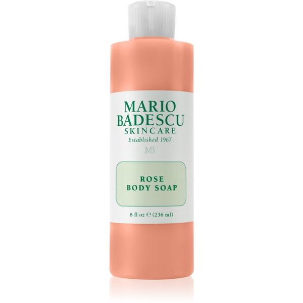 Mario Badescu Mario Badescu Rose Body Soap зареждащ с енергия душ гел с розово масло 236 мл.