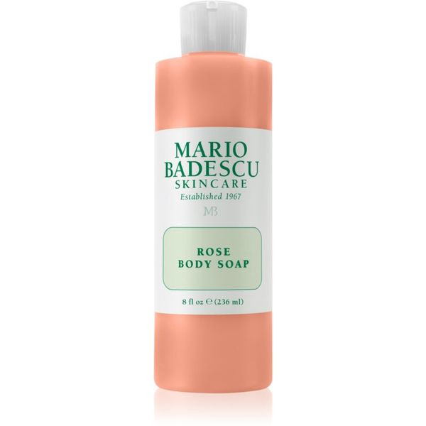 Mario Badescu Mario Badescu Rose Body Soap зареждащ с енергия душ гел с розово масло 236 мл.
