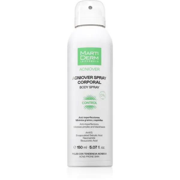 MartiDerm MartiDerm Acniover Body Spray спрей за тяло против акне 150 мл.