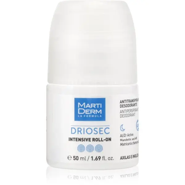 MartiDerm MartiDerm Driosec Intensive Roll-On антиперспирант срещу силно изпотяване 50 мл.