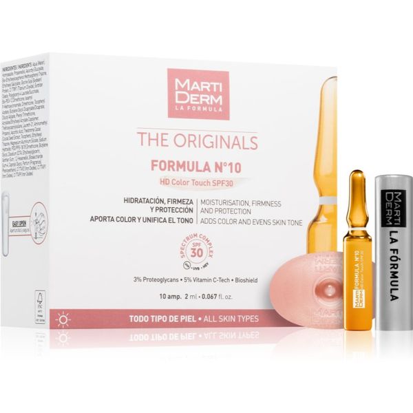 MartiDerm MartiDerm Essentials Formula 10 защитен серум в ампули SPF 30 10x2 мл.