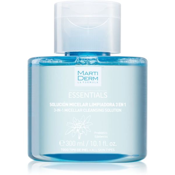 MartiDerm MartiDerm Essentials почистваща мицеларна вода 3 в 1 300 мл.