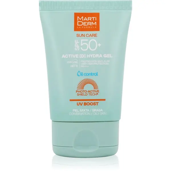 MartiDerm MartiDerm Sun Care Active D Hydra Gel слънцезащитен гел-крем за лице 50 мл.