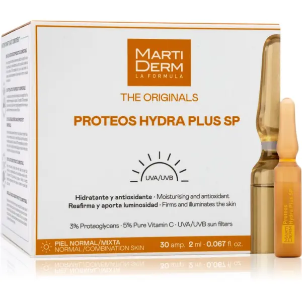 MartiDerm MartiDerm The Originals Proteos Hydra Plus SP Ampoules грижа против бръчки в ампули 30x2 мл.