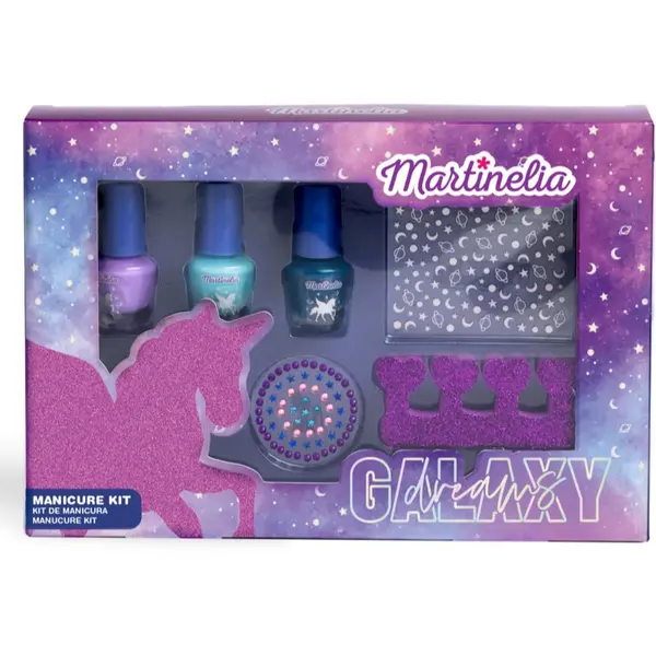 Martinelia Martinelia Galaxy Dreams Manicure Kit комплект за нокти за деца 3+