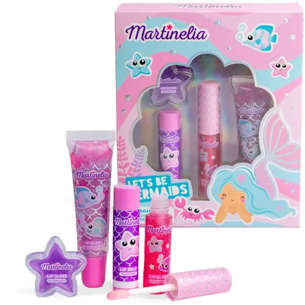 Martinelia Martinelia Let´s be Mermaid Lip Magic Set комплект за устни