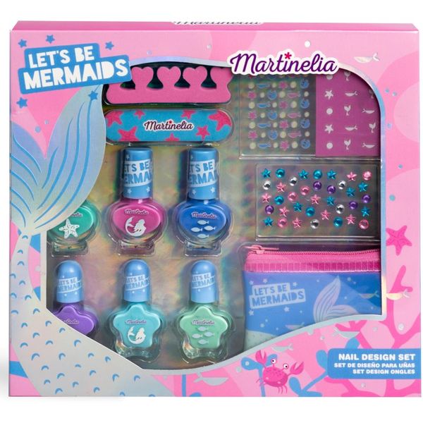 Martinelia Martinelia Let´s be Mermaid Nail Design комплект за нокти за деца 3+