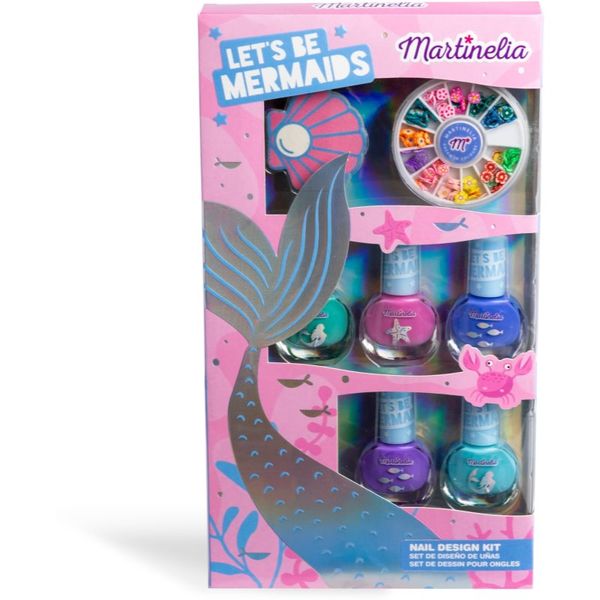 Martinelia Martinelia Let´s be Mermaid Nails Design Kit комплект 3+ (за нокти) за деца