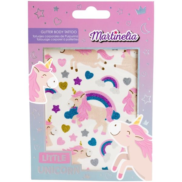 Martinelia Martinelia Little Unicorn Glitter Body Tatto татуировка за деца 1 бр.