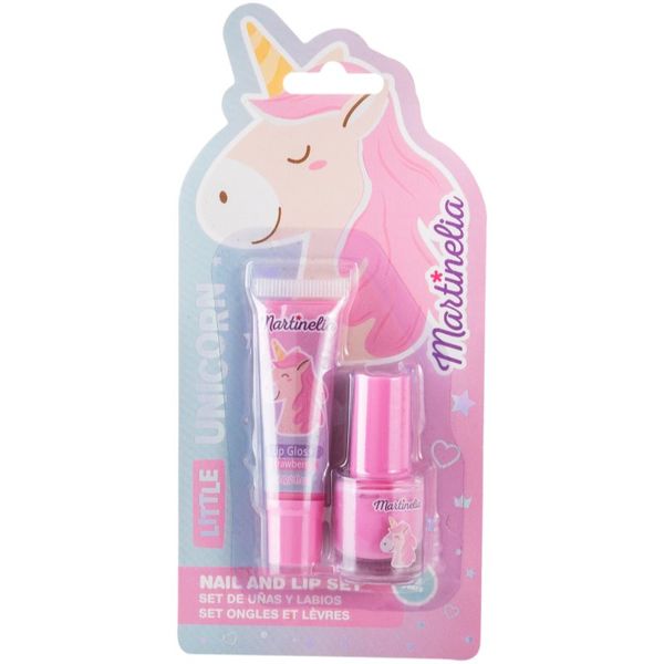 Martinelia Martinelia Little Unicorn Nail & Lip Set подаръчен комплект (за деца )