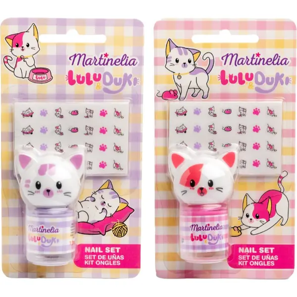 Martinelia Martinelia Lulu & Duki Nail Set подаръчен комплект за деца