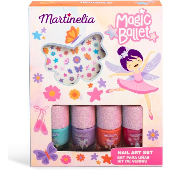 Martinelia Martinelia Magic Ballet Nail Art комплект за деца 3+
