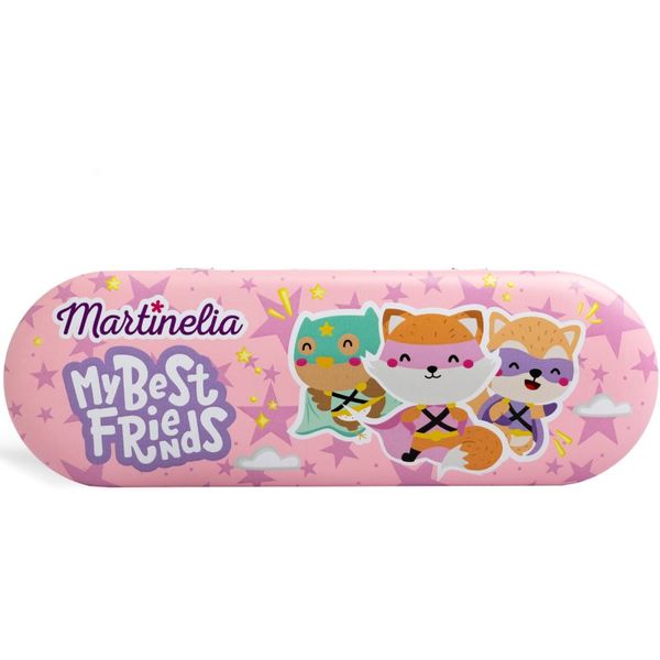 Martinelia Martinelia My Best Friends Eyes & Lips Tin Box комплект за деца 3+
