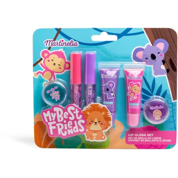 Martinelia Martinelia My Best Friends Lip Gloss Set комплект гланц за устни за деца